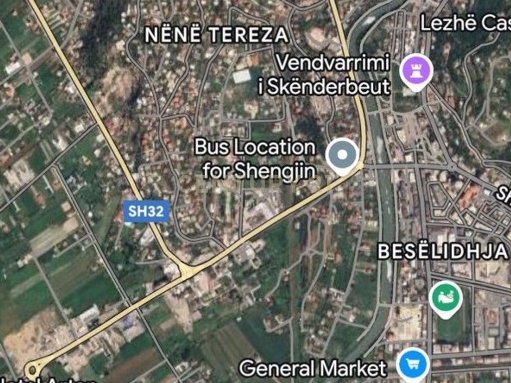 LAND FOR SALE, STRATEGIC POSITION BETWEEN LEZHA AND SHENGJIN