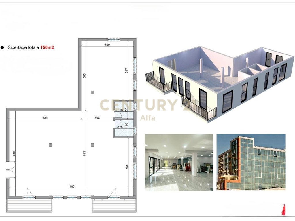 Business building for rent in New Ring!