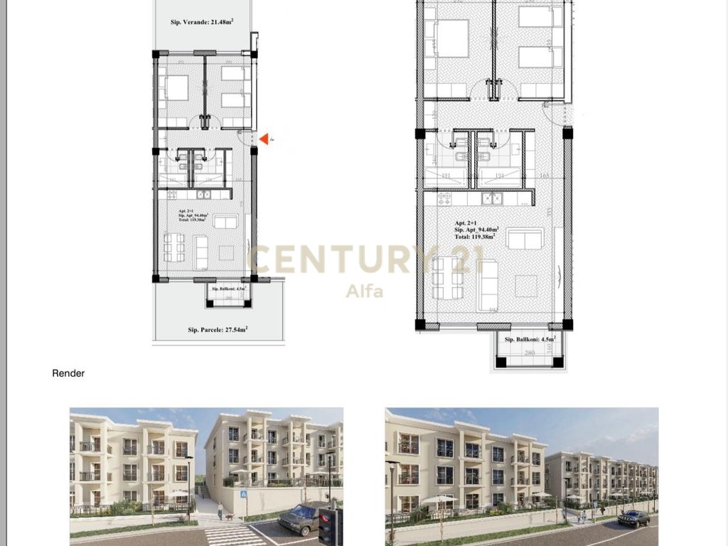 Apartment 3+1+2 for sale at Rolling Hills Liqeni