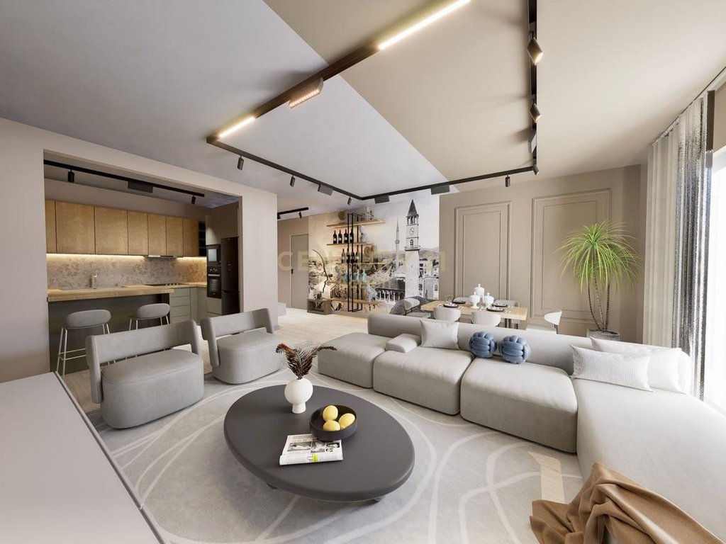 IN THE CENTER OF TIRANA, PREMIUM 3+1+2 APARTMENT FOR RENT!
