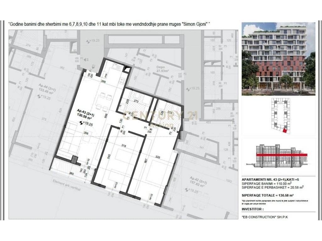OPPORTUNITY!!! We are selling a 2+1 apartment at Meis Garden Residence!