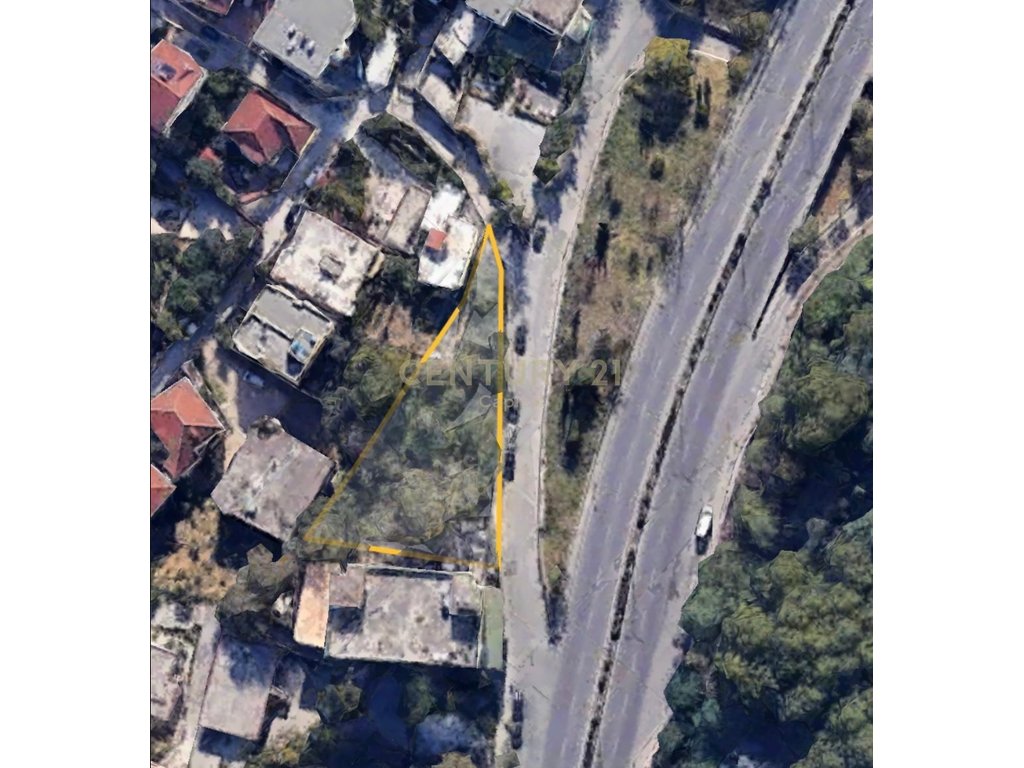 Land plot 1116 m² for sale on Elbasan Road, Tirana