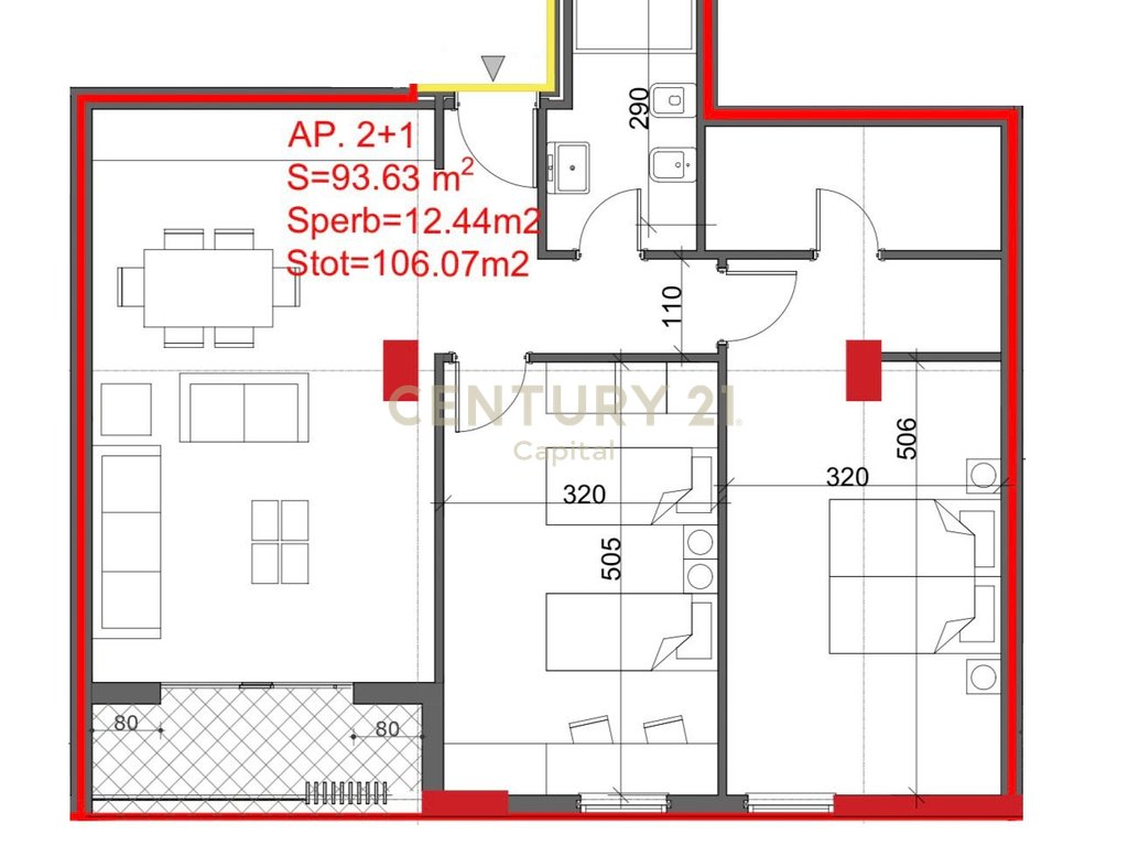 2+1 Apartment For Sale at Women's Prison, Ali Demi!