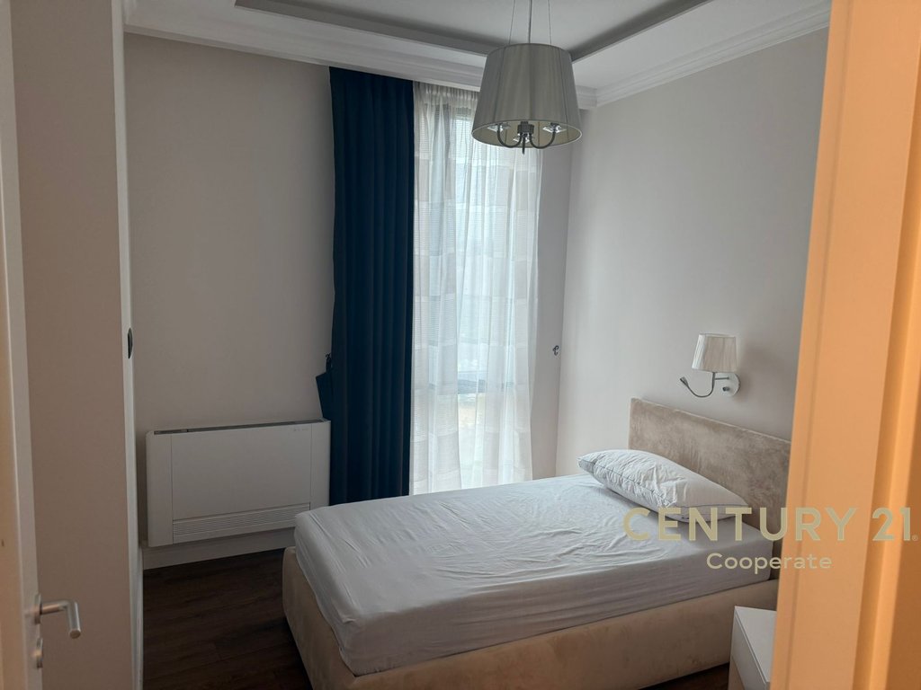 For rent, 4+1+2 apartment + parking space at Park Gate Tirana, near Air Albania.