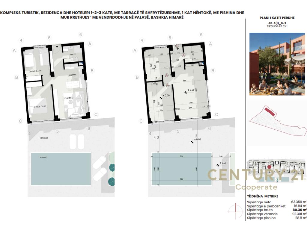 APARTMENT 1+1 WITH POOL FOR SALE "IONIAN PALACE" - €390,432 | 127 m²