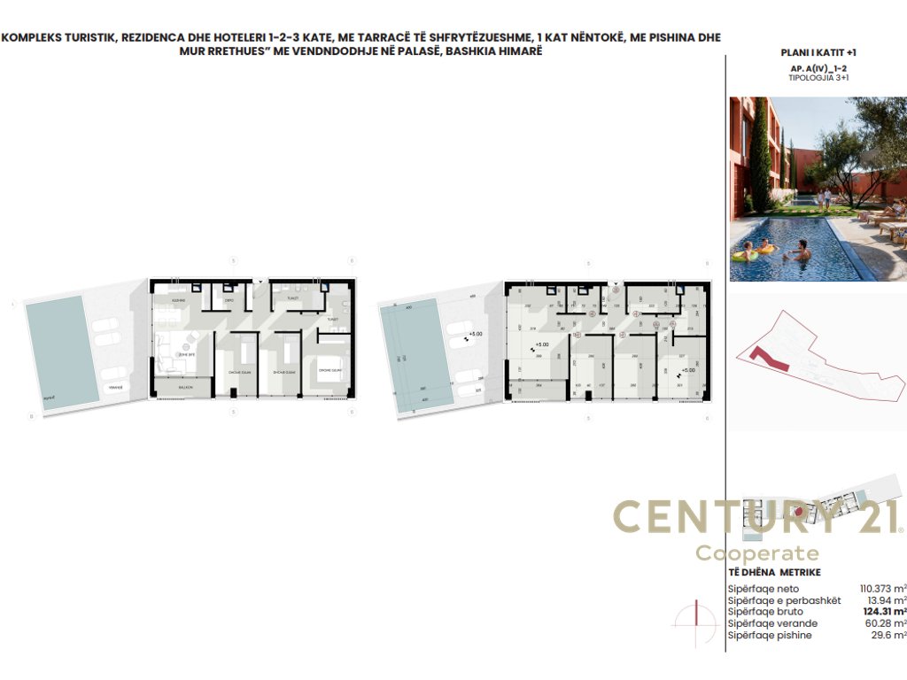 APARTMENT 3+1 WITH POOL FOR SALE "IONIAN PALACE" | 185 m²