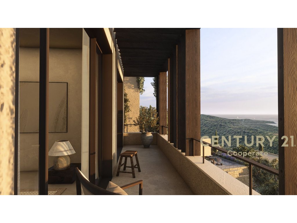 EXCLUSIVE!!! APARTMENT FOR SALE 3+1+2 WITH SEA VIEW IN THE "JAL Y MAR" RESIDENCE COMPLEX.