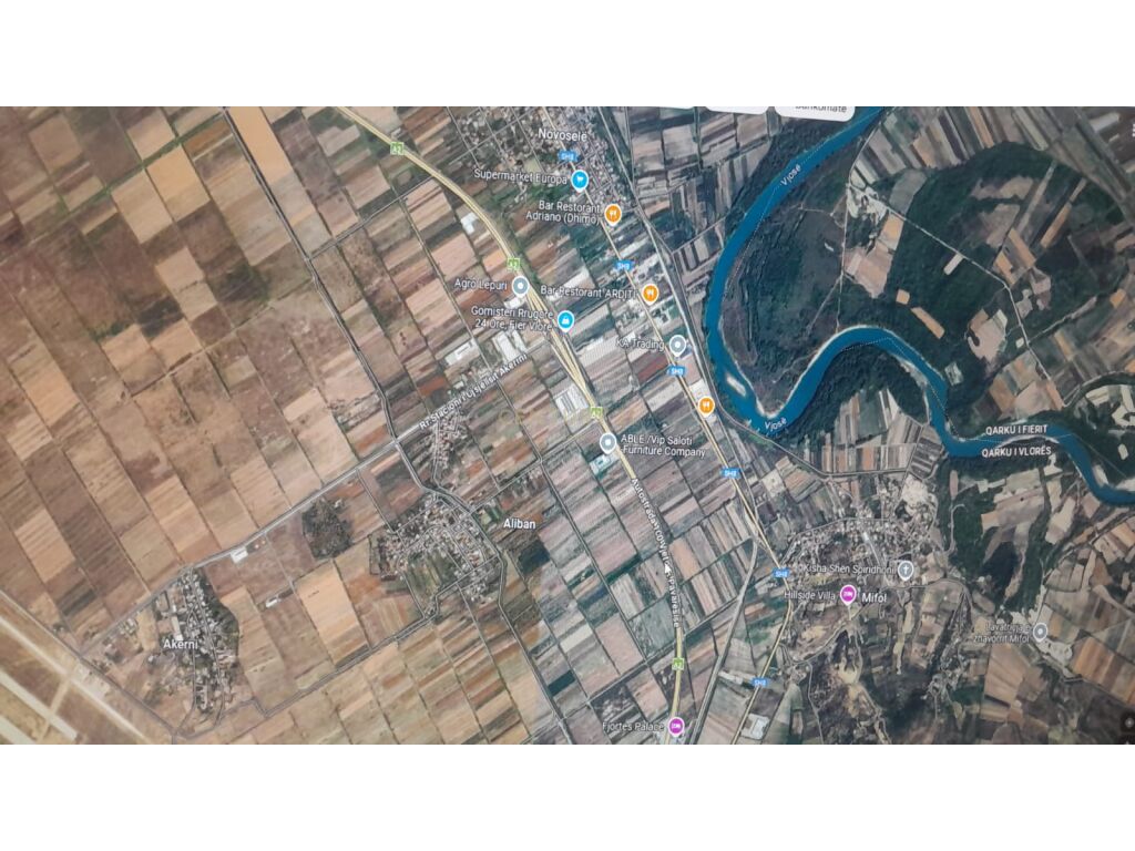 LAND FOR SALE ON THE VLORE - FIER HIGHWAY!!!