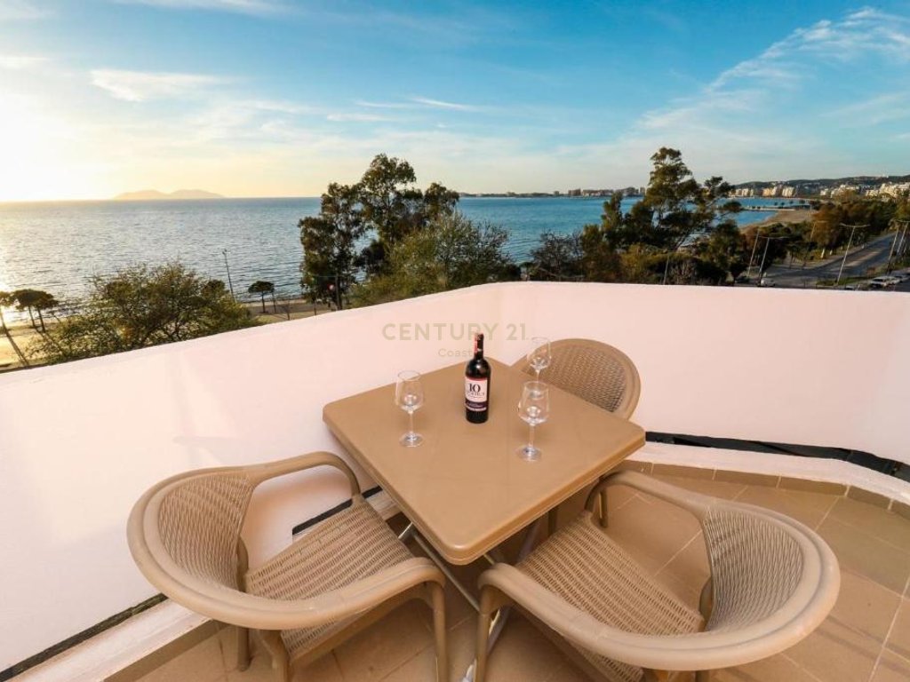 FOR RENT 2+1 APARTMENT, FIRST LINE FULL VIEW OF THE SEA AT "RRAPI"