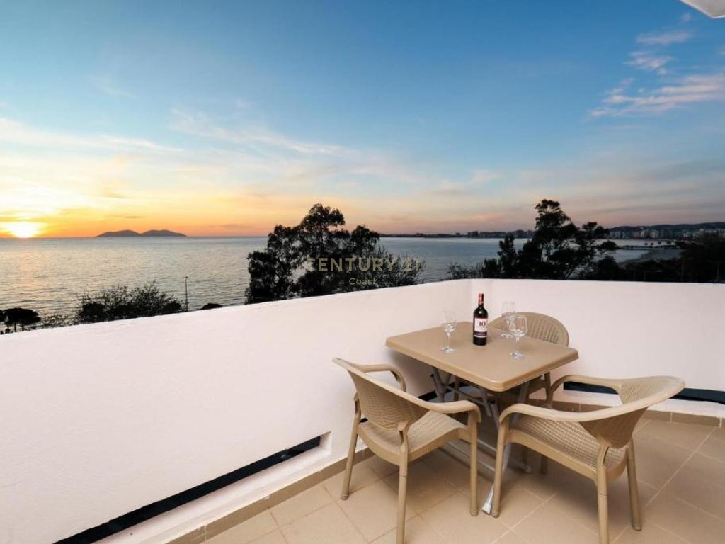 FOR RENT 2+1 APARTMENT, FIRST LINE FULL VIEW OF THE SEA AT "RRAPI"