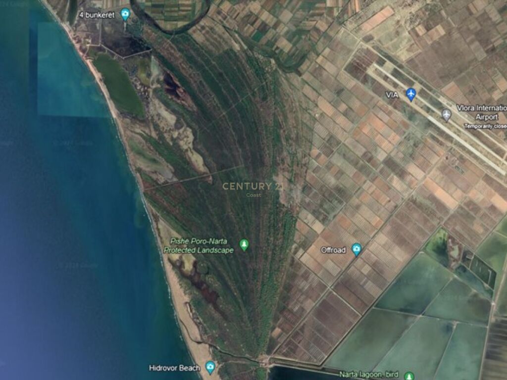 LAND FOR SALE NEAR THE HYDROPORT BEACH IN NOVOSELE, VLORE!!!