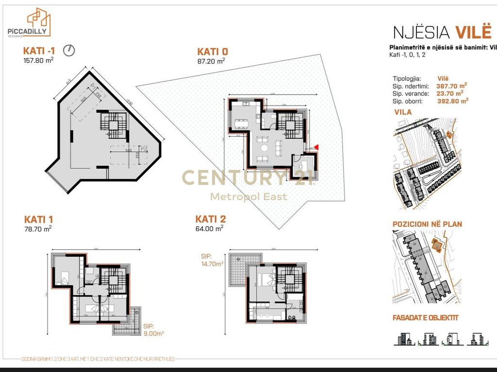 INDIVIDUAL VILLA FOR SALE AT "REZIDENCA PICADILLY"