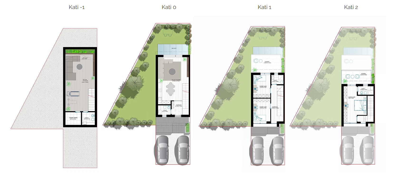 Attached villa type B