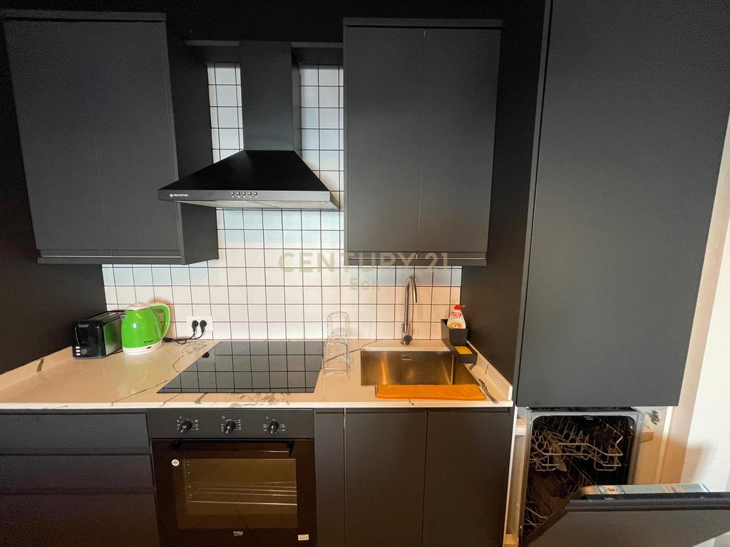 APARTMENT 1+1 FOR RENT IN VILLA ZOGUT, SEA VIEW!