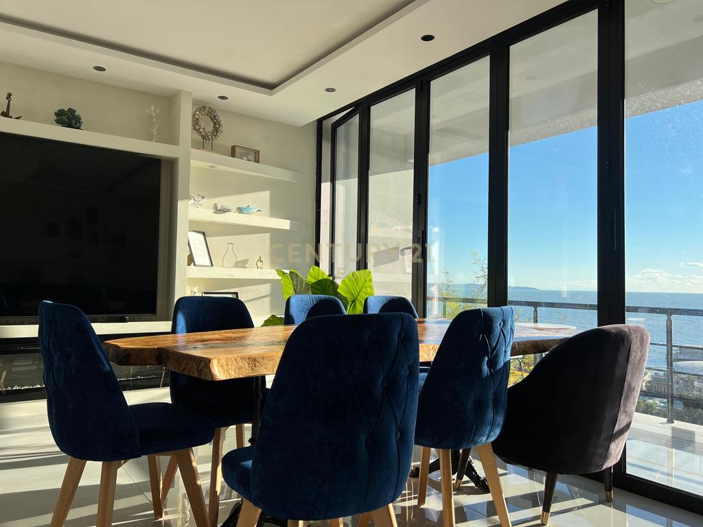 APARTMENT FOR RENT 2+1 + GARAGE, IN VILA ZOGUT, SEA VIEW!!!