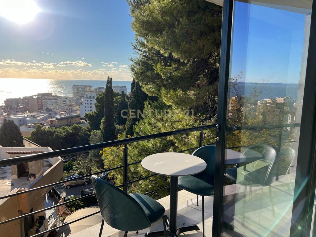 APARTMENT FOR RENT 2+1 + GARAGE, IN VILA ZOGUT, SEA VIEW!!!