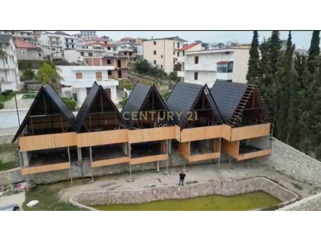 OPPORTUNITY, COMPLEX WITH 5 WOODEN VILLAS + LAND FOR SALE ARAPAJ, DURRES 250,000€