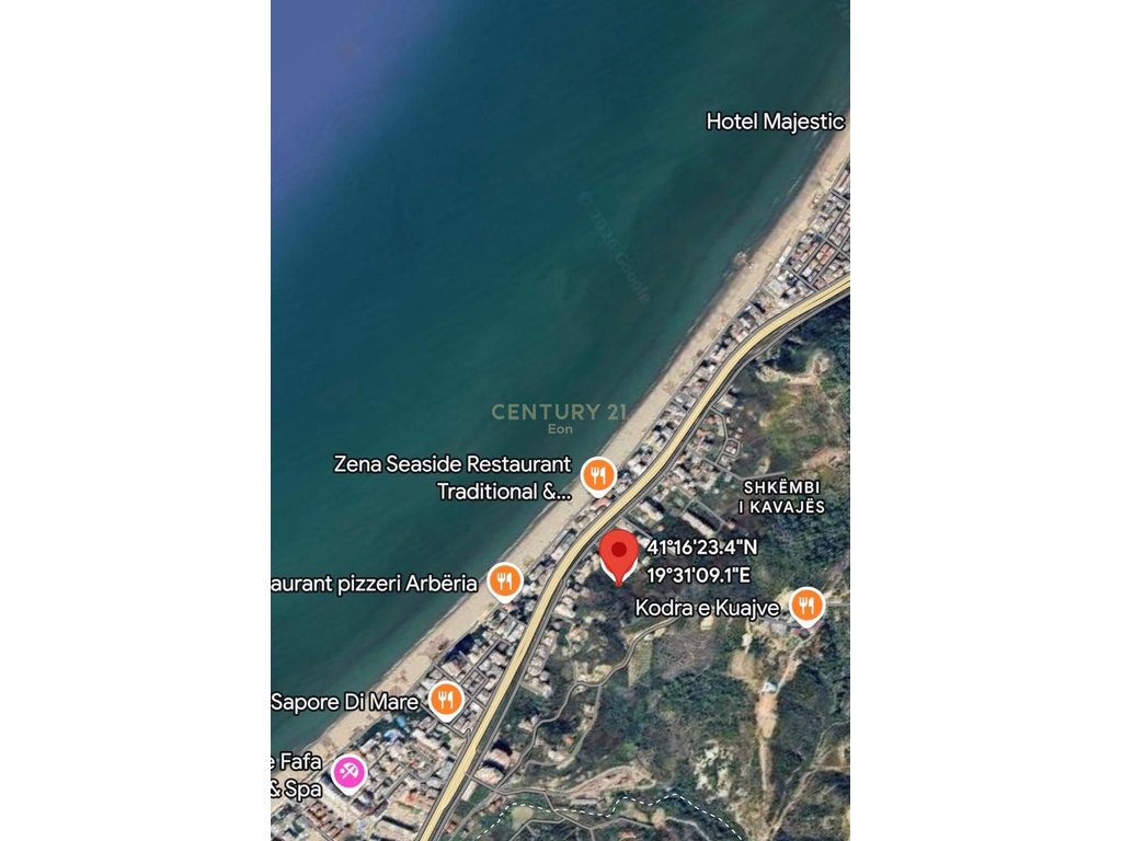 Land For Sale at Shkembi i Kavajes, Durres - €182,000 | 2600 m²