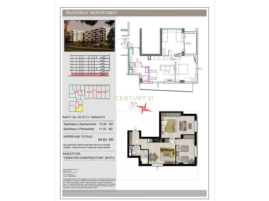 APARTMENT 2+1 FOR SALE MONTEVIDEO RESIDENCE AT MALI ROBIT!