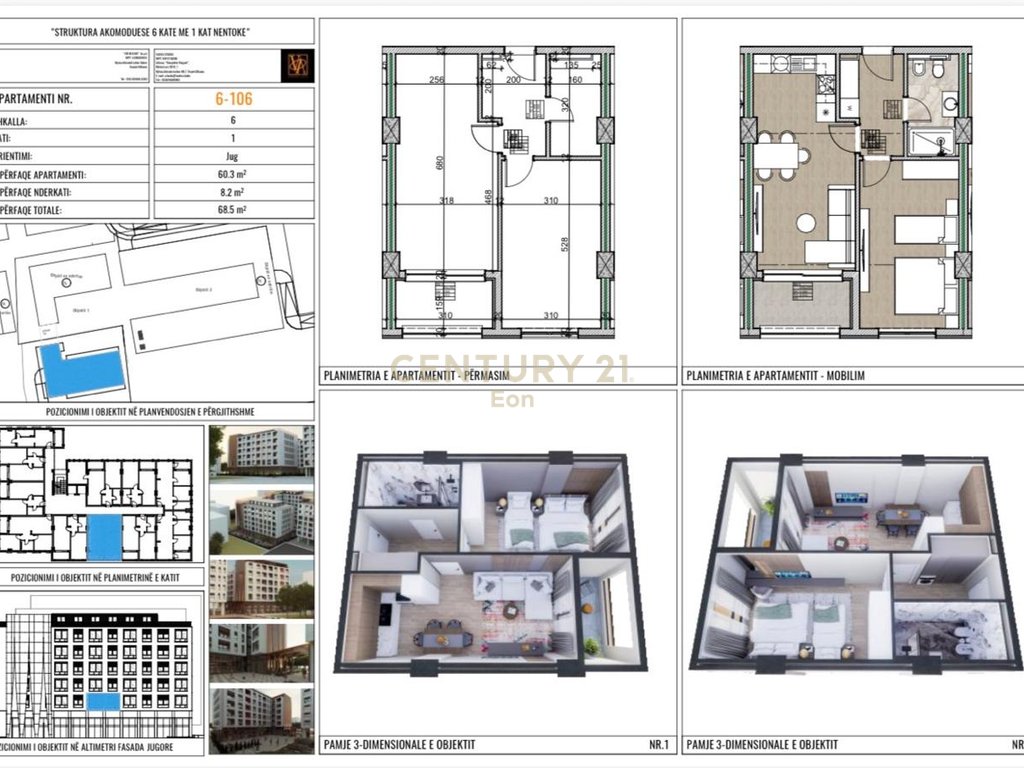 EXCLUSIVE FOR SALE APARTMENT 1+1 WITH AQUAPARK VIEW AT VM RESIDENCE, IN GOLEM!