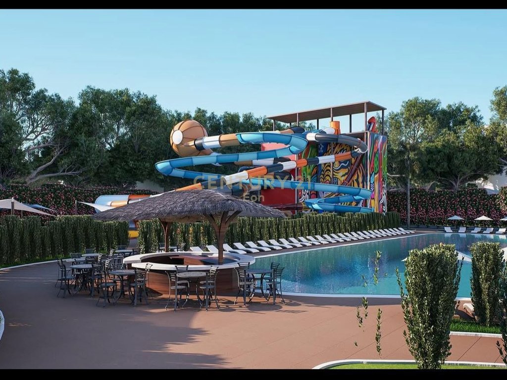 EXCLUSIVE FOR SALE APARTMENT 1+1 WITH AQUAPARK VIEW AT VM RESIDENCE, IN GOLEM!