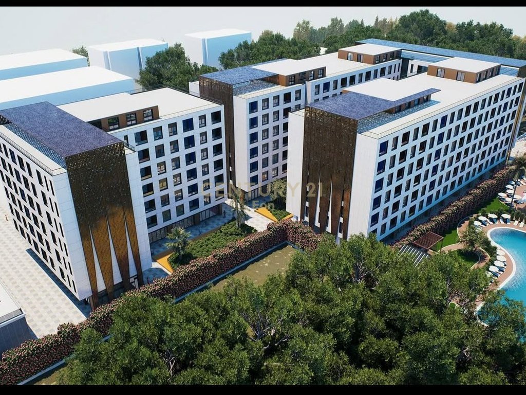 EXCLUSIVE FOR SALE APARTMENT 1+1 WITH AQUAPARK VIEW AT VM RESIDENCE, IN GOLEM!