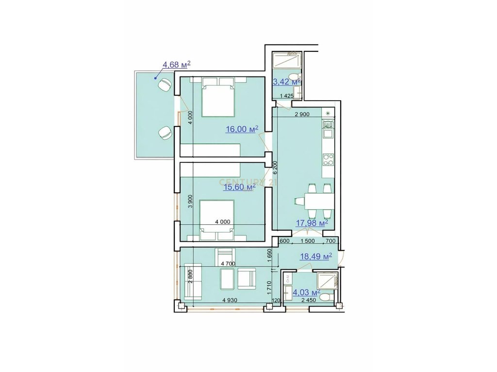 3+1+2 Apartment 99 m² for sale in Plepa, Durrës 850 euro/m2