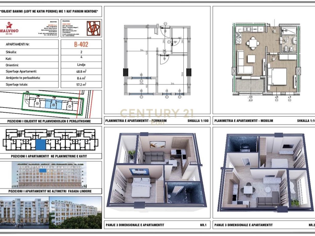 LA MER RESIDENCE IN GOLEM FOR SALE APARTMENT 1+1 !