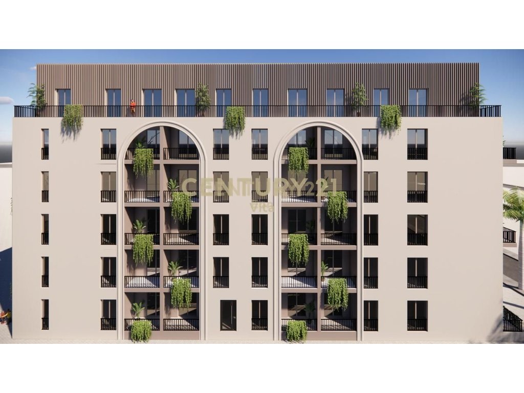 1+1 APARTMENT FOR SALE AT RESIDENCE "PERLA E BREGUT" IN GOLEM! INSTALLMENT PAYMENT OPTION!