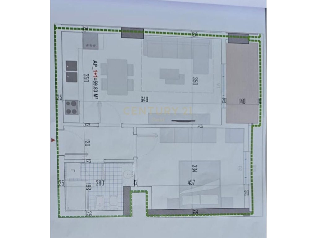 FOR SALE 1+1 APARTMENT AT ARBOREA RESIDENCE IN KAMEZ!