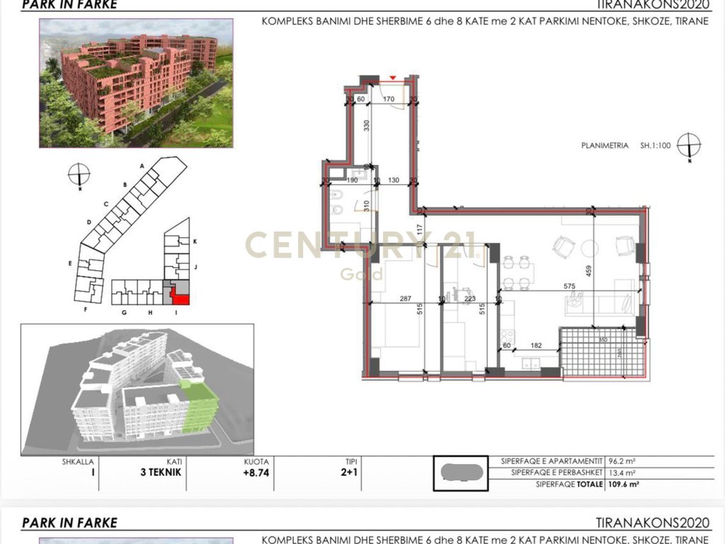 OPPORTUNITY! 2+1 APARTMENT FOR SALE AT +FOREST RESIDENCE!