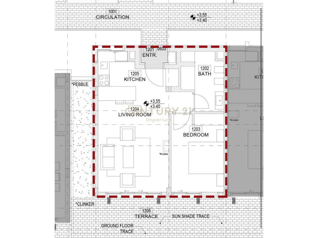 Apartment 1+1 on the First Floor in Lura 5 – Ideal for Vacation and Investment!