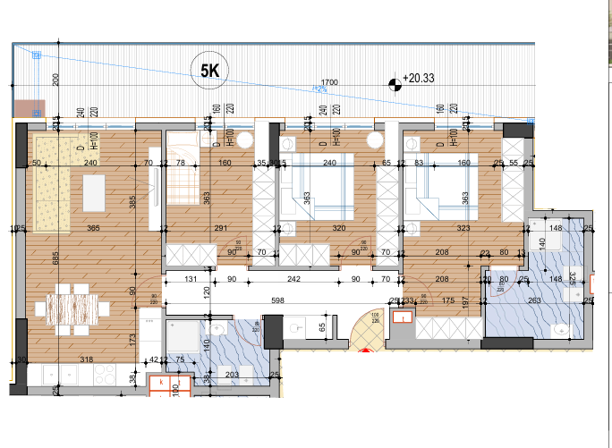 APARTMENT 3+1+2 - DRITAN HOXHA STREET