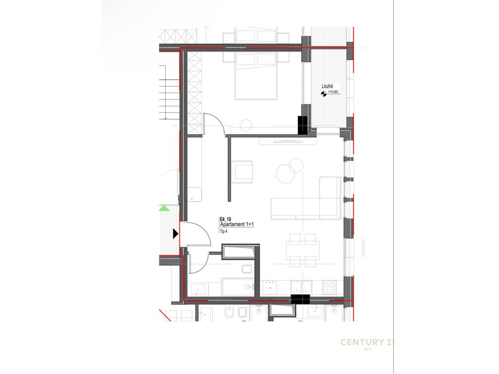 Apartment 1+1 for Sale – Morina City, Dhërmi!