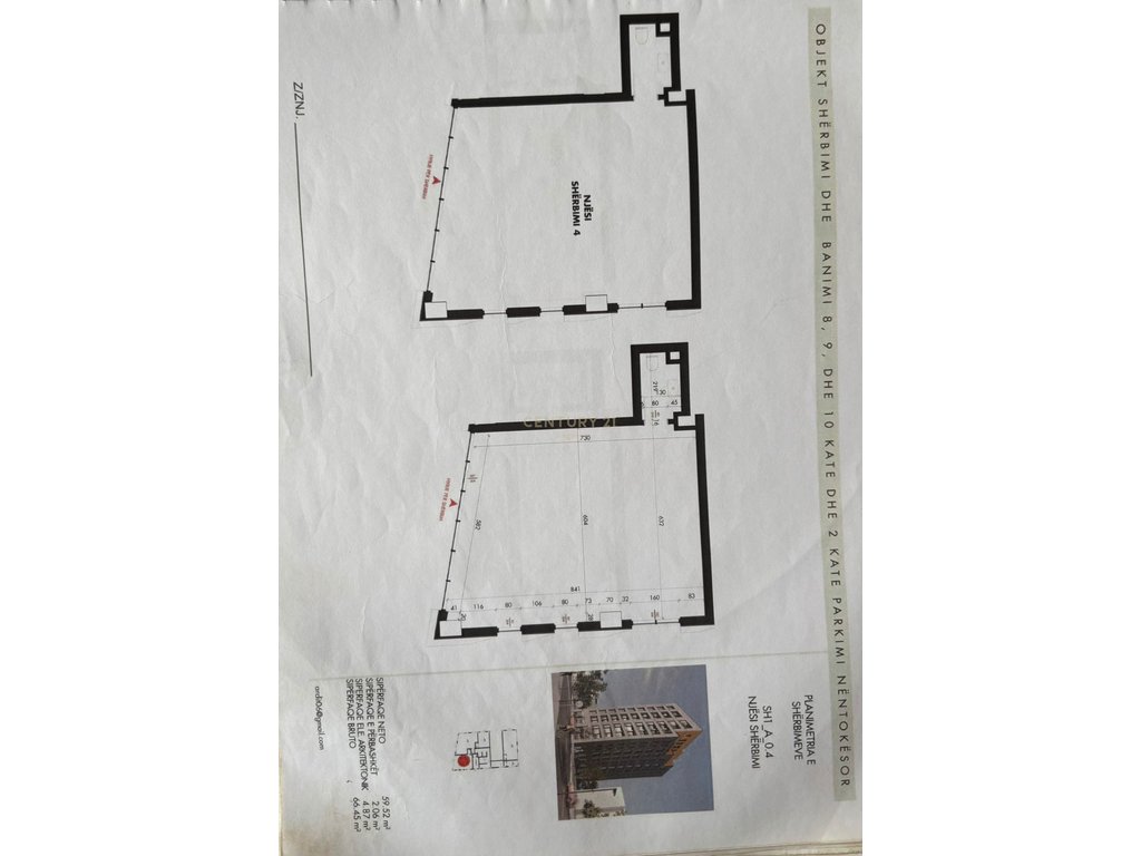We have 3 business premises for sale in the strategic area of Fusha Ali Demi!