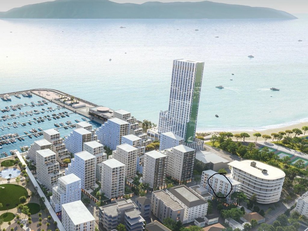 APARTMENT 2+2+PARKING SPACE FOR SALE, IN THE RESIDENCE "VLORA MARINA"!