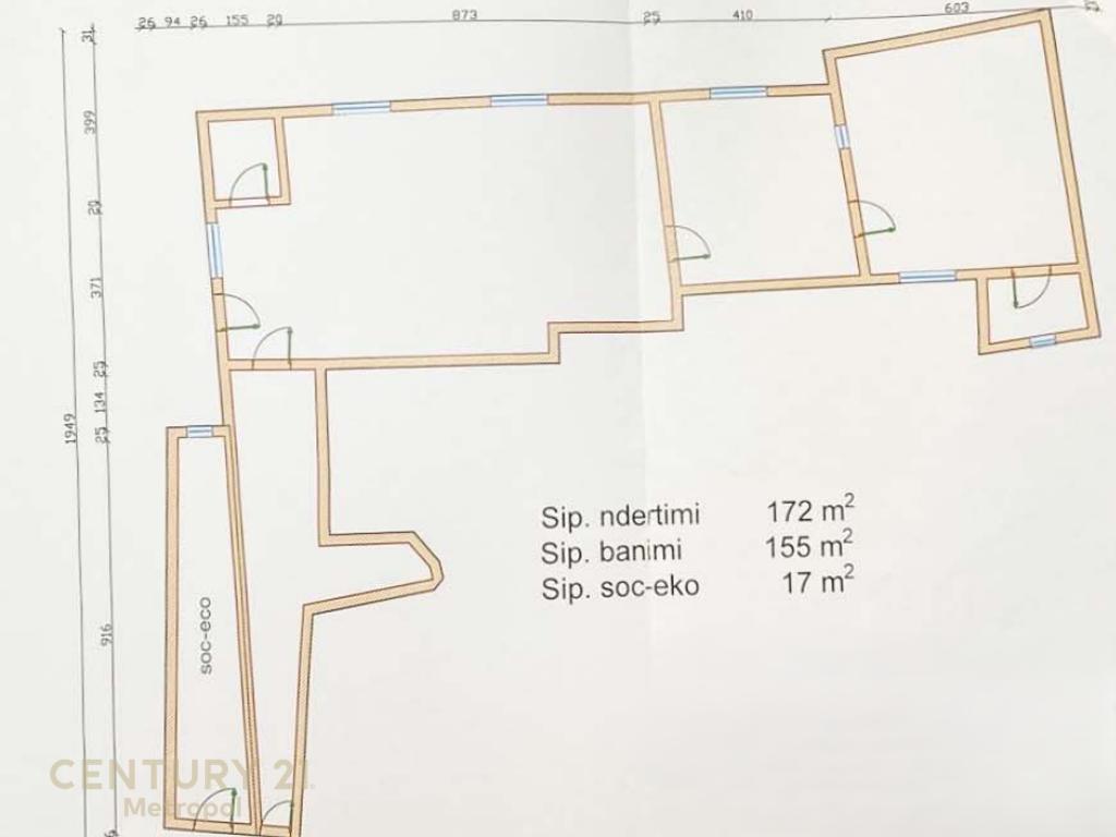 COMMERCIAL SQUARE FOR SALE IN LAPRAKE, WITH A SURFACE AREA OF 546m - TRAUMA HOSPITAL!