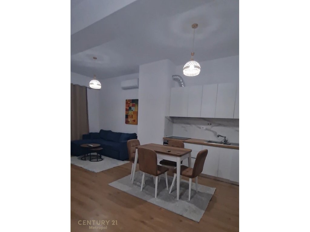 Her 1+1 apartment is fully furnished in the Kaimi Residence!