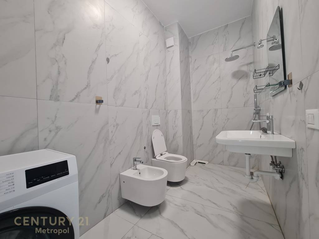 Her 1+1 apartment is fully furnished in the Kaimi Residence!
