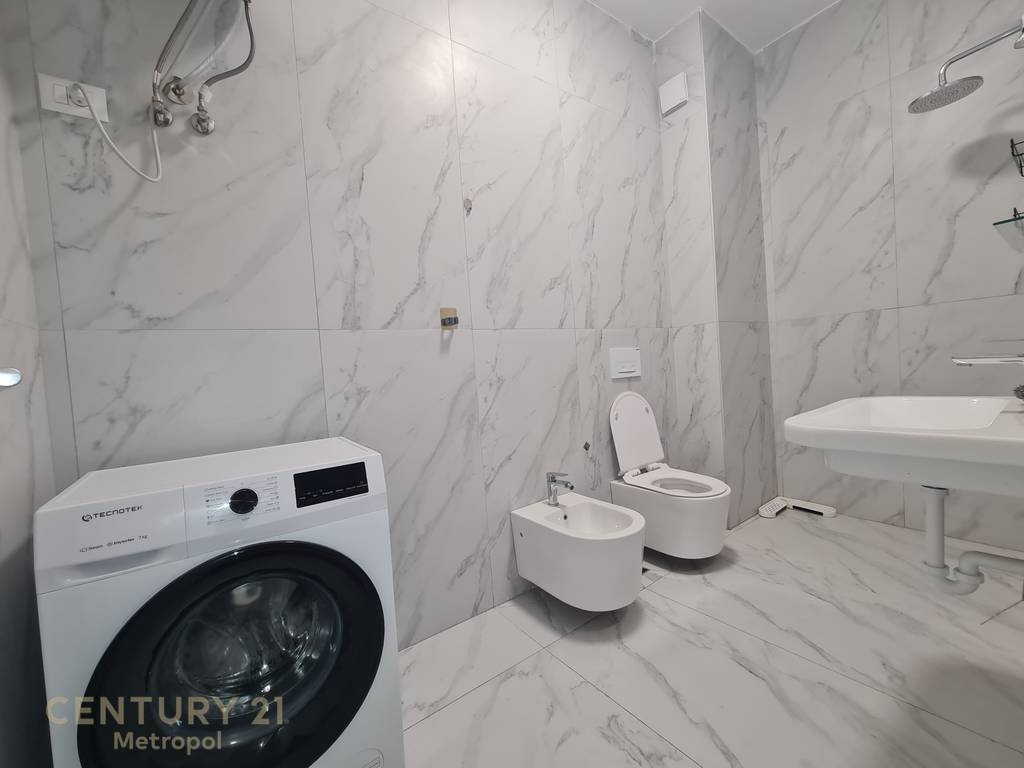 Her 1+1 apartment is fully furnished in the Kaimi Residence!
