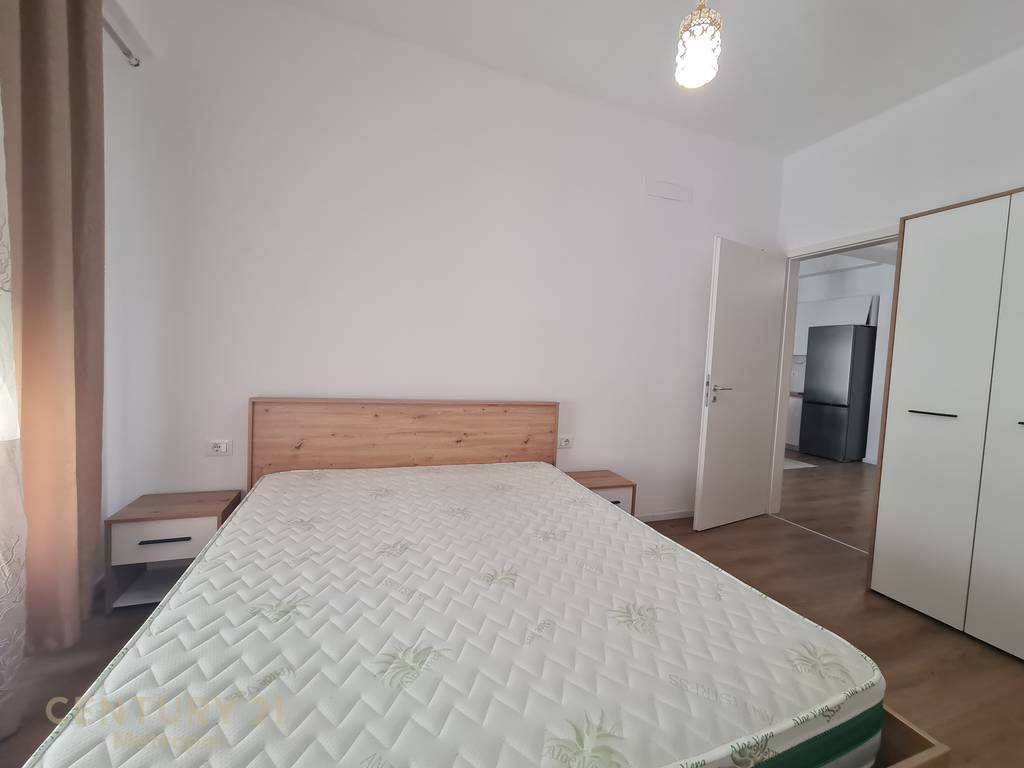 Her 1+1 apartment is fully furnished in the Kaimi Residence!
