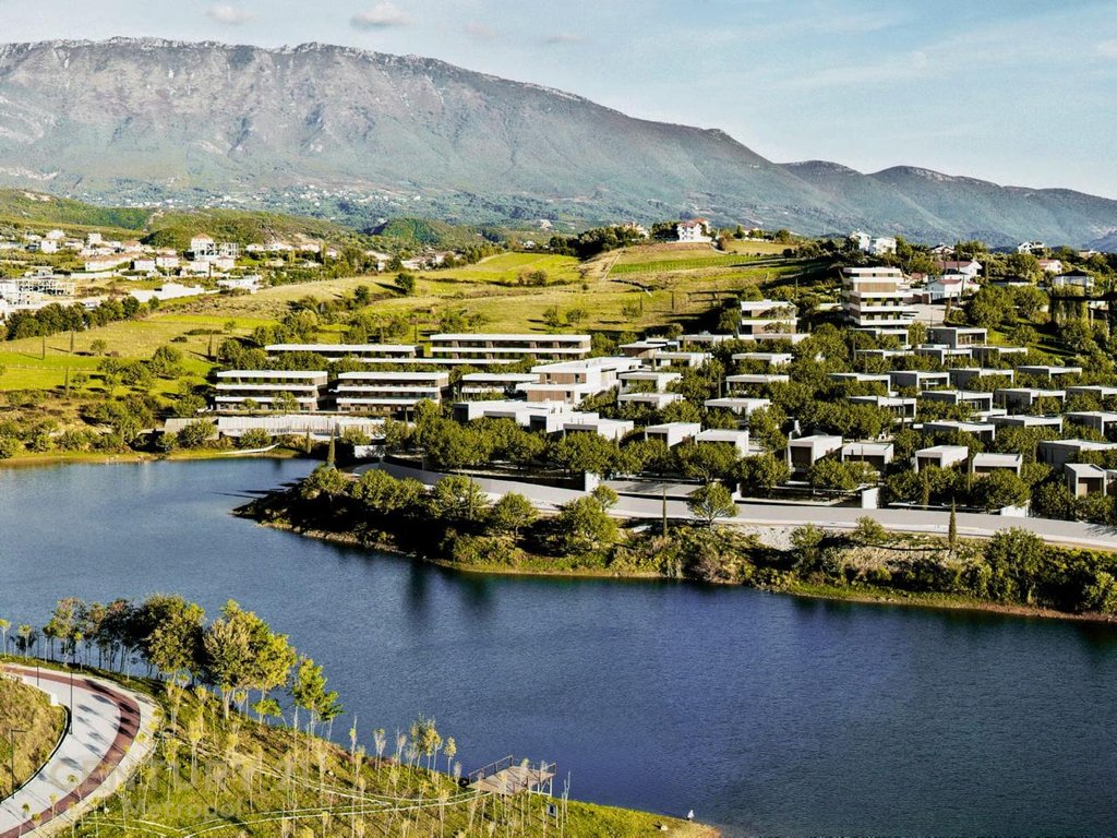 Apartament 2+1+2 me pamje nga Liqeni, Lake Front, FARKË!