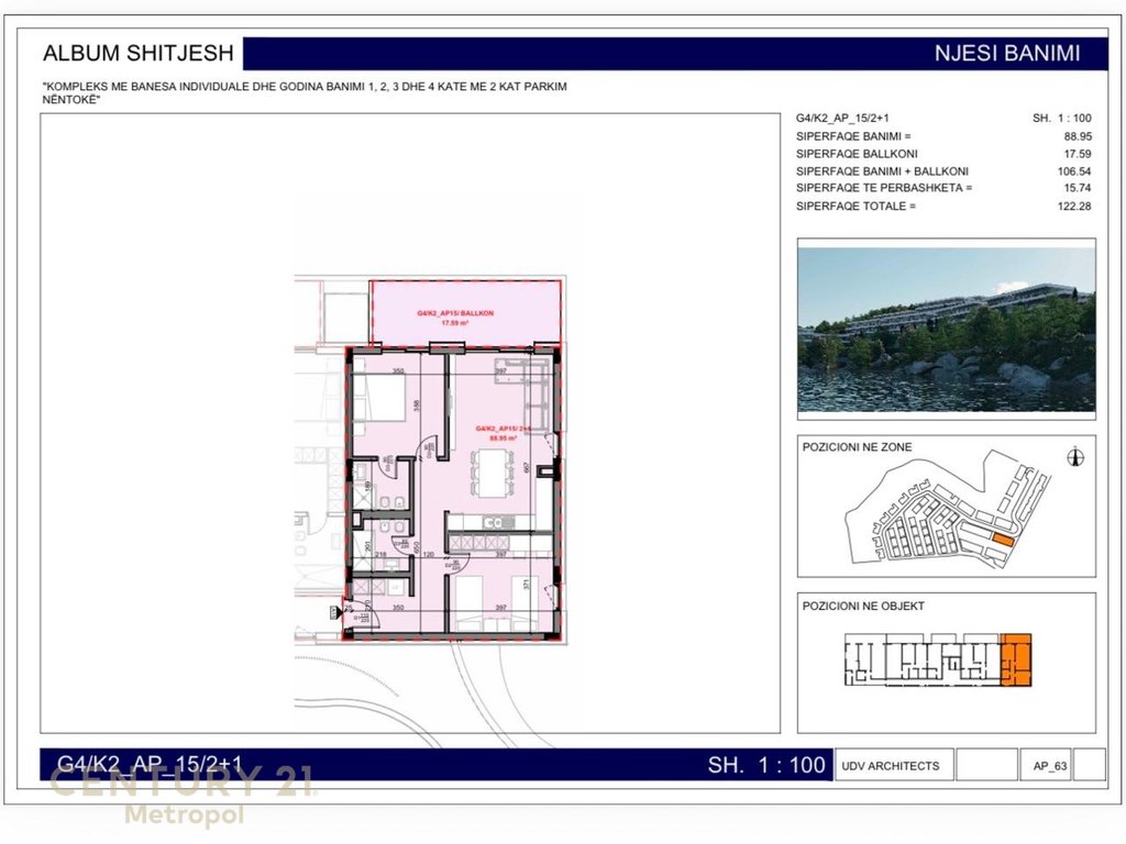 Apartment 2+1+2 with Lake View, Lake Front, Farke!
