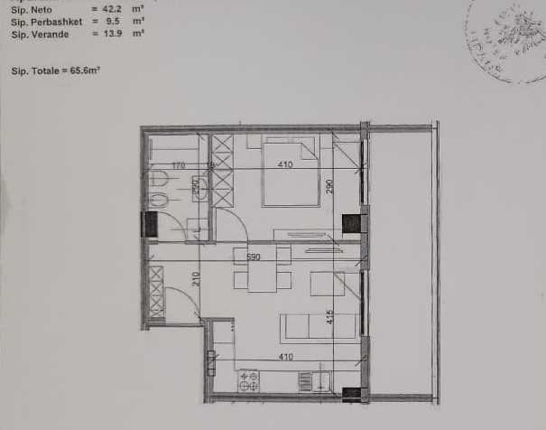APARTMENT 1+1 WITH VERANDA IN AURA-LAPRAKE RESIDENCE!