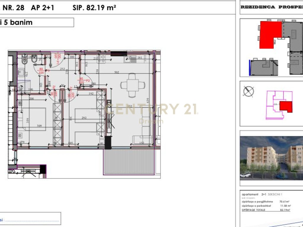 2+1 APARTMENT FOR SALE – KODRA E LIQENIT!!