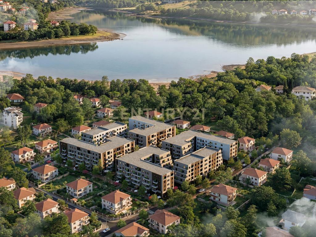 Apartment 1+1 for sale in the "Kodra Liqenit" Complex, Paskuqan