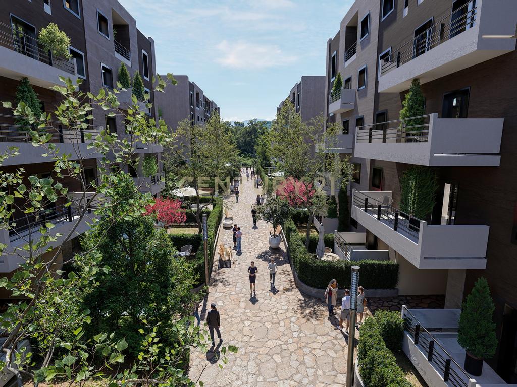 Apartment 1+1 for sale in the "Kodra Liqenit" Complex, Paskuqan