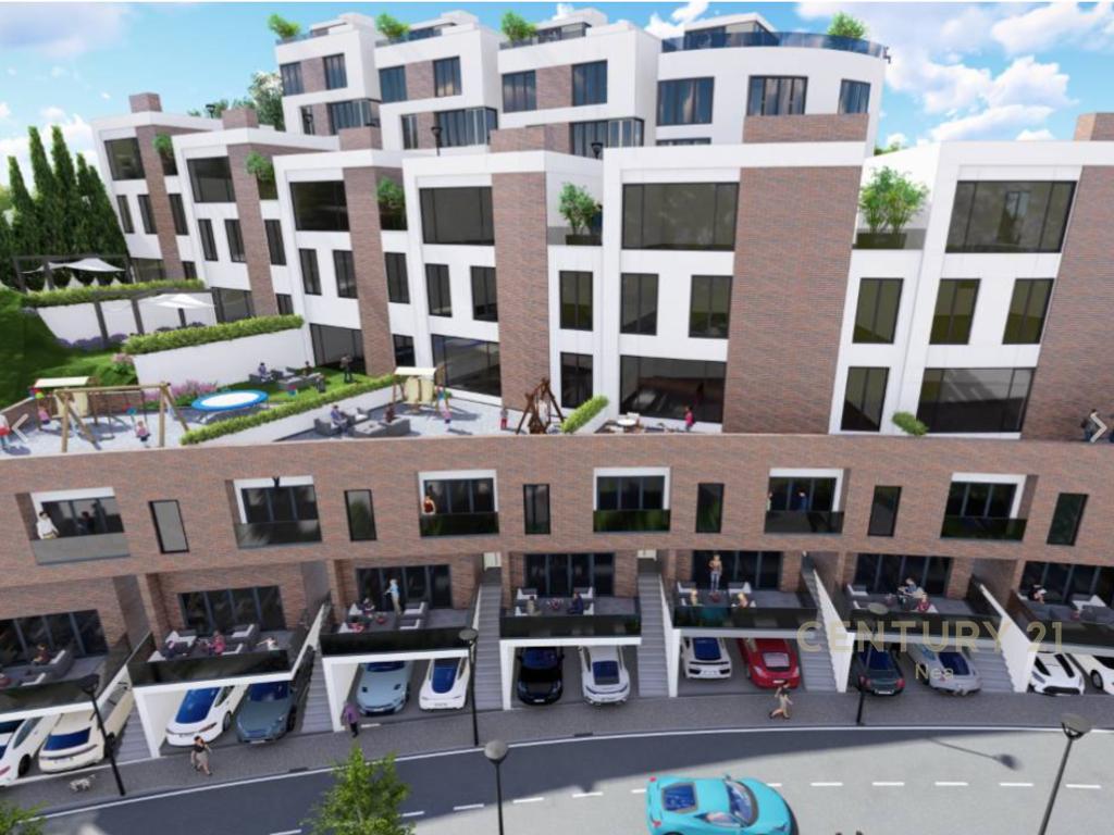 Apartment 2+1 with veranda for sale at Rezidenca Kodra e Diellit.
