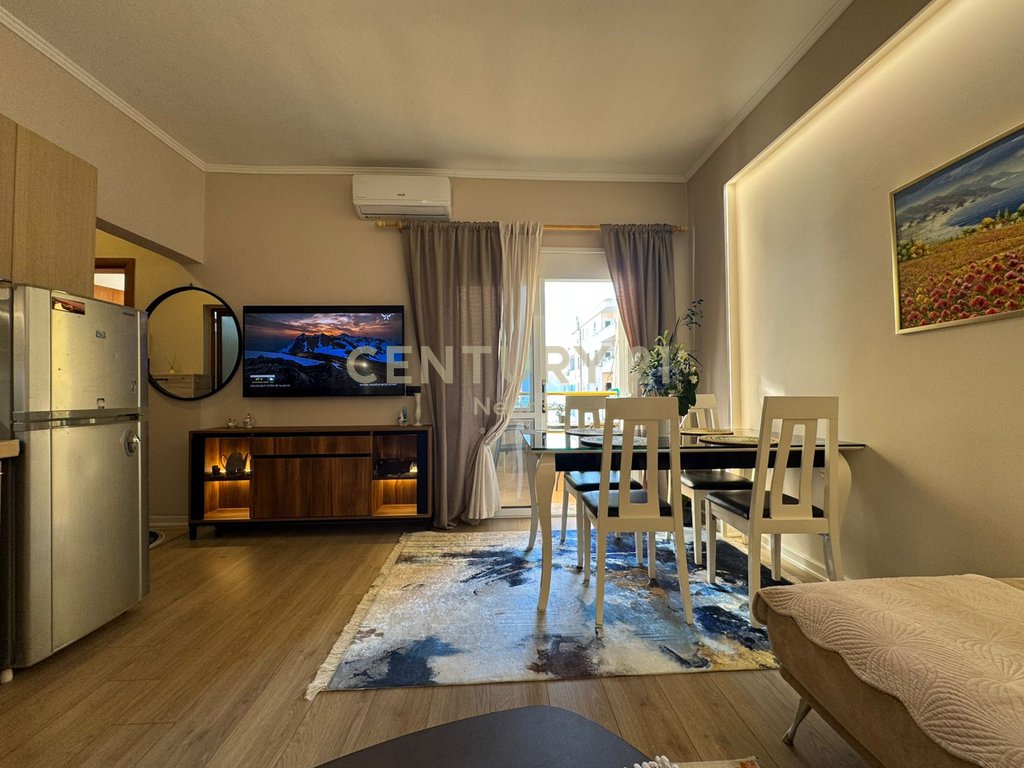 APARTMENT 1+1 FOR SALE ON THE LUNGOMARE, SEA VIEW