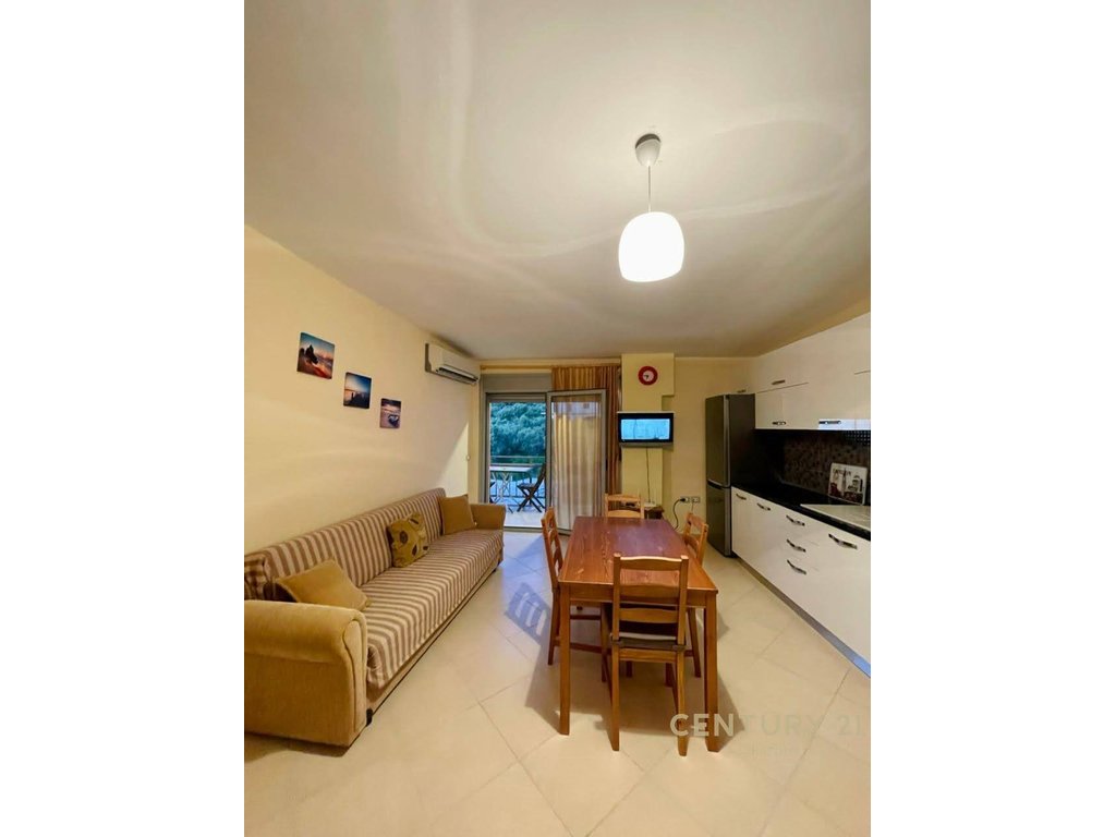 Jepet me qira apartament 1+1 në Rezidencën Odeon , Uji i Ftohtë, pranë Rrapit (Vlorë)